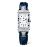Jaeger-LeCoultre Reverso One Precious Flowers - Blue Arums-Jaeger LeCoultre Reverso One Precious Flowers - Blue Arums -