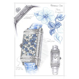 Jaeger-LeCoultre Reverso One Precious Flowers - White Lilies-Jaeger LeCoultre Reverso One Precious Flowers - White Lilies -