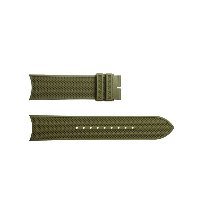 Jaeger-LeCoultre Green Rubber Strap 21/20mm-Jaeger-LeCoultre Green Rubber Strap 21/20mm - QC46BKSI