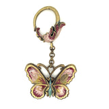 Jay Strongwater Butterfly Key Ring-Jay Strongwater Butterfly Key Ring -