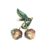 Jay Strongwater Cherry Jewelry Box-Jay Strongwater Cherry Jewelry Box -