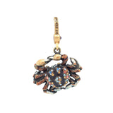 Jay Strongwater Crab Charm-Jay Strongwater Crab Charm -