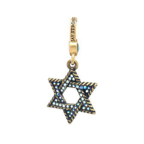 Jay Strongwater Star Charm-Jay Strongwater Star Charm -