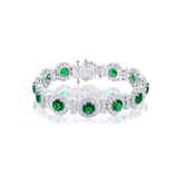 JB Star Emerald Diamond Bracelet-JB Star Emerald Diamond Bracelet -