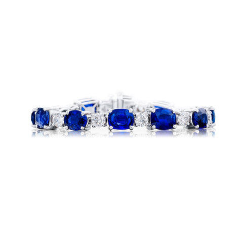 JB Star Sapphire and Diamond Bracelet-JB Star Sapphire and Diamond Bracelet - 3267/002
