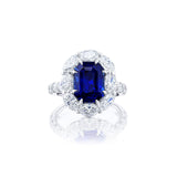JB Star Sapphire Diamond Ring-JB Star Sapphire Diamond Ring - 10063-002