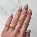 Kwiat Compass Set Kwiat Cushion Engagement Ring-Kwiat Compass Set Kwiat Cushion Engagement Ring - F-30272C-0-DIA-18KP