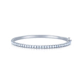 Kwiat Stackable Bangle-Kwiat Stackable Bangle - B-15561W-0-DIA-18KW