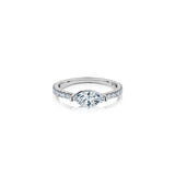 Marquise Cut Diamond Ring-Marquise Cut Diamond Ring - 46321