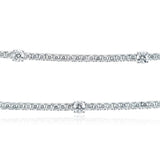 Memoire Double Diamond Necklace-Memoire Double Diamond Necklace -
