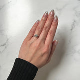 Memoire Round-cut Engagement Ring-Memoire Round-cut Engagement Ring - DRFMK03622