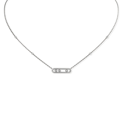 Messika Baby Move Necklace-Messika Baby Move Necklace - 04323-WG