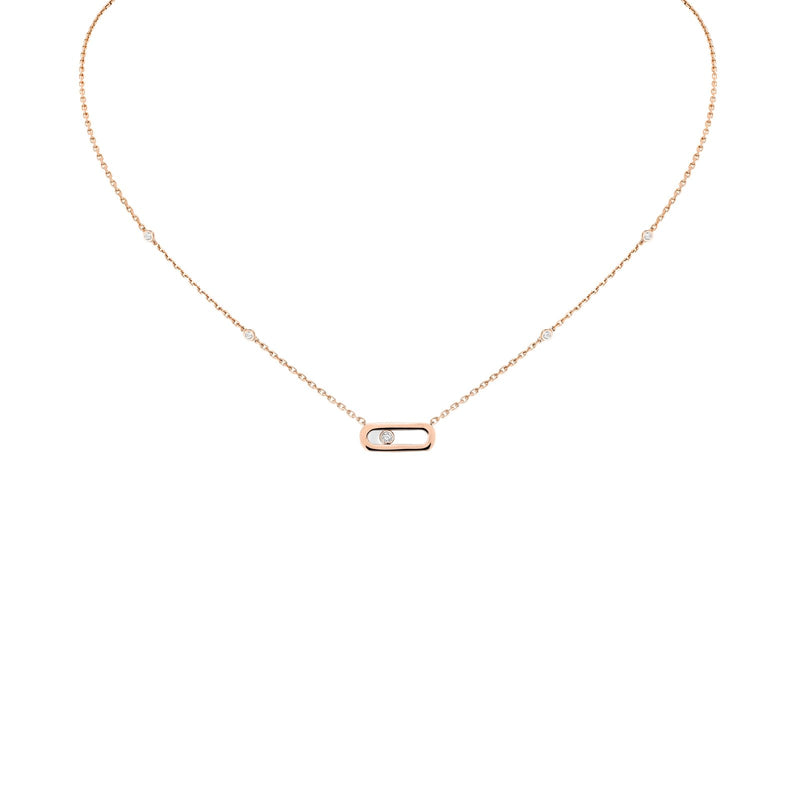 Messika Move Uno Necklace-Messika Gold Move Uno Necklace - 10053-PG