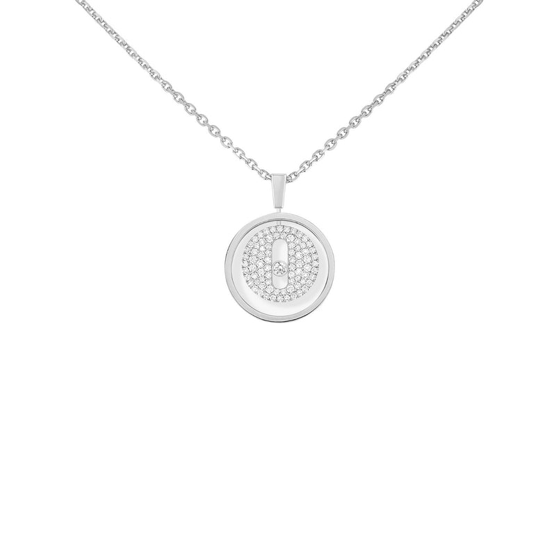 Messika Lucky Move Diamond Necklace-Messika Lucky Move Diamond Necklace - 07397-WG