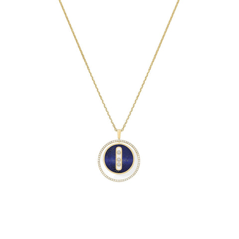 Messika Lucky Move MM Lapis Lazuli Necklace-Messika Lucky Move MM Lapis Lazuli Necklace - 10839