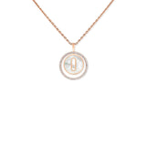 Messika White Mother-of-Pearl Lucky Move PM Necklace-Messika Lucky Move Mother-of-pearl Necklace -