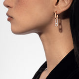Messika Move Link Diamond Earrings-Messika Move Link Diamond Earrings - 12469-PG