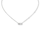 Messika Move Uno Necklace Pavé-Messika Move Uno Necklace -