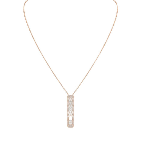 Messika My First Diamond GM Pavé Necklace-Messika My First Diamond GM Pavé Necklace -