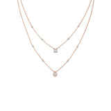 Messika My Twin 2 Row Necklace-Messika My Twin 2 Row Necklace -