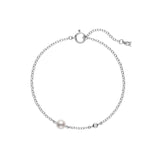 Mikimoto Akoya Cultured Pearl and Diamond Station Bracelet-Mikimoto Akoya Cultured Pearl and Diamond Station Bracelet - MDQ10054ADXW