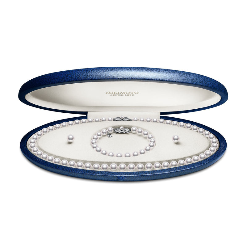 Mikimoto Akoya Cultured Pearl Box Set-Mikimoto Akoya Cultured Pearl Box Set - UN80118VD1W3