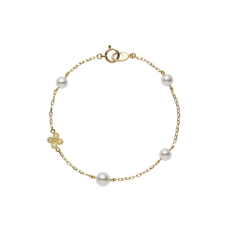 Mikimoto Akoya Cultured Pearl Bracelet-Mikimoto Akoya Cultured Pearl Bracelet -