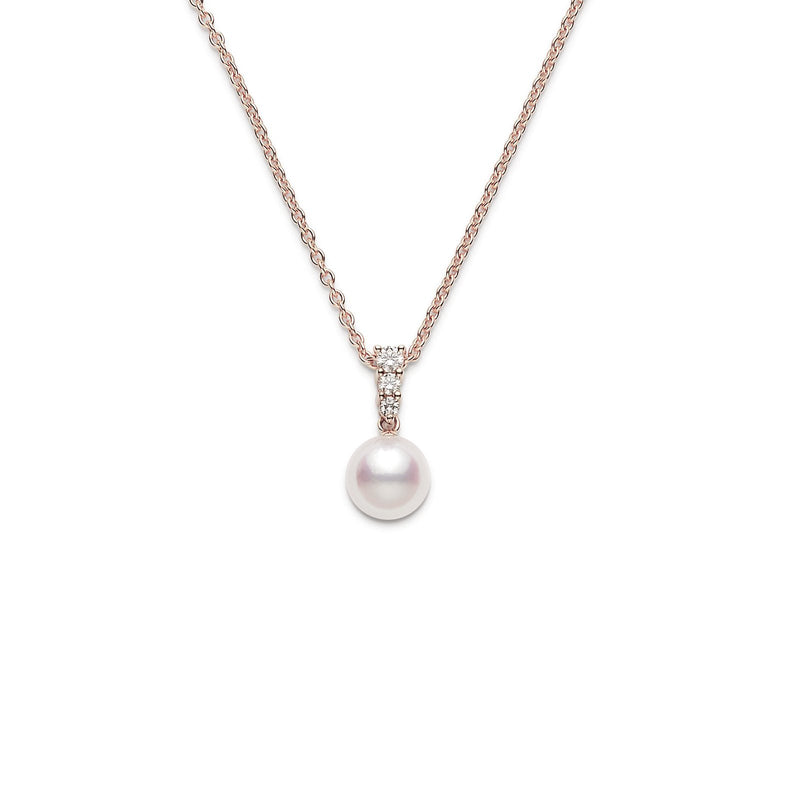 Mikimoto Akoya Cultured Pearl Necklace-Mikimoto Akoya Cultured Pearl Necklace -