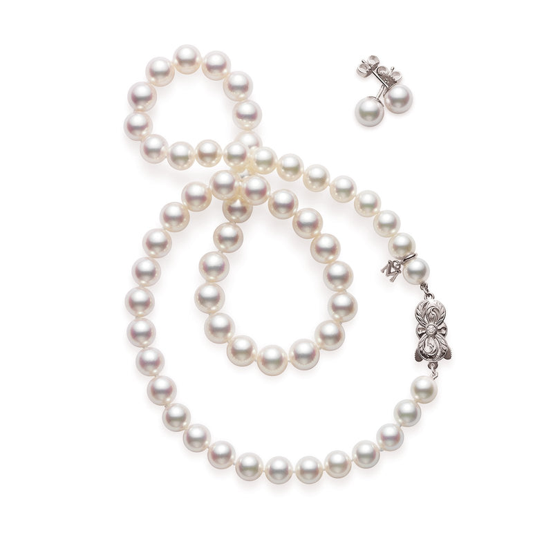 Mikimoto Akoya Cultured Pearl Set-Mikimoto Akoya Cultured Pearl Set -
