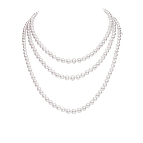 Mikimoto Akoya Cultured Pearl Triple Strand-Mikimoto Akoya Cultured Pearl Triple Strand G90120TV1K