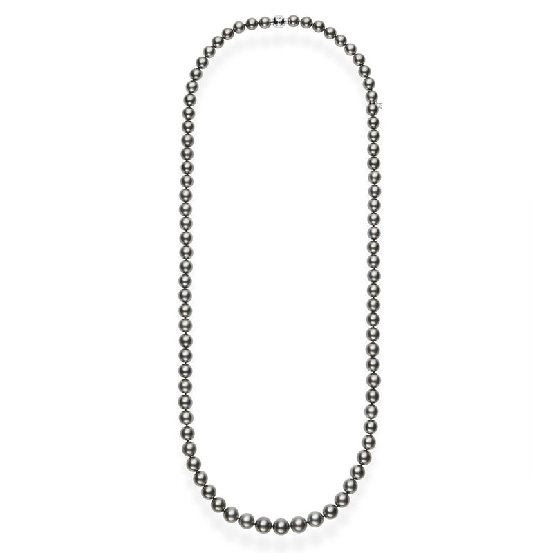 Mikimoto Black South Sea Cultured Pearl Strand-Mikimoto Black South Sea Cultured Pearl Strand -