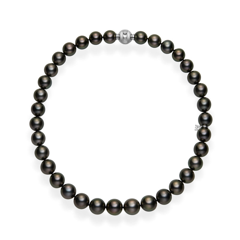 Mikimoto Black South Sea Pearl Strand-Mikimoto Black South Sea Pearl Strand - XNB12216HGR6756