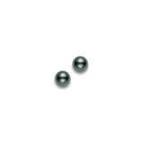 Mikimoto Black South Sea Pearl Stud Earrings-Mikimoto Black South Sea Pearl Stud Earrings - PES902BW