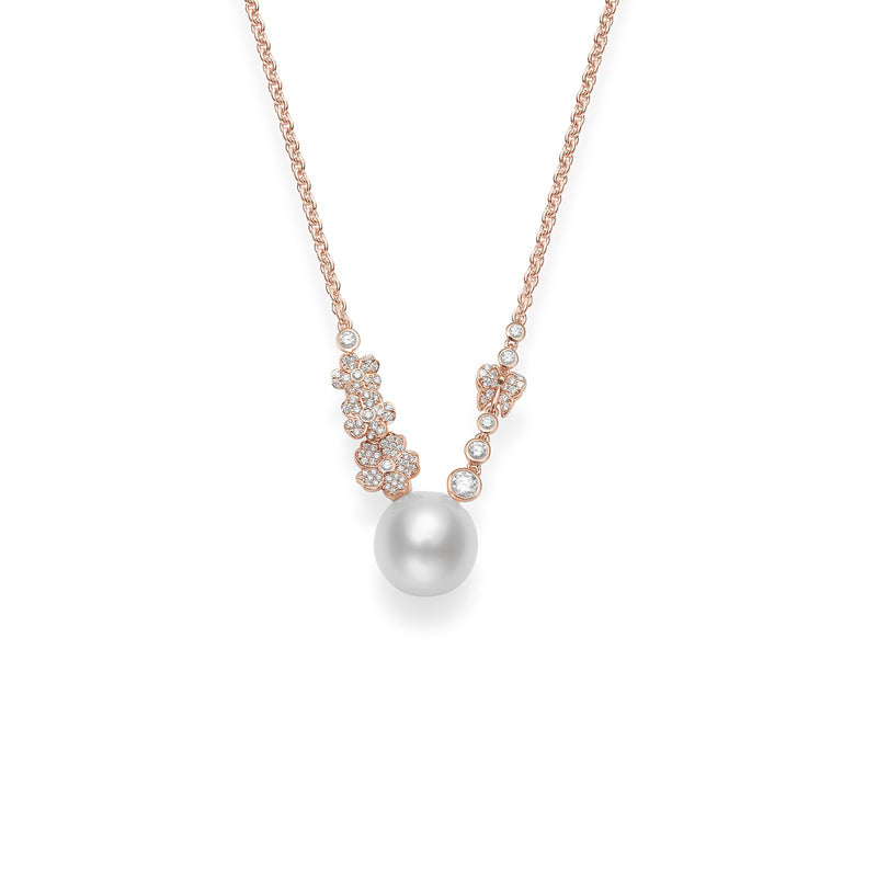 Mikimoto Cherry Blossom Necklace-Mikimoto Cherry Blossom Necklace -