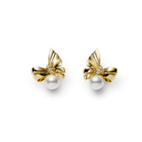 Mikimoto Jeux de Rubans Akoya Cultured Pearl Earrings-Mikimoto Jeux de Rubans Akoya Cultured Pearl Earrings -