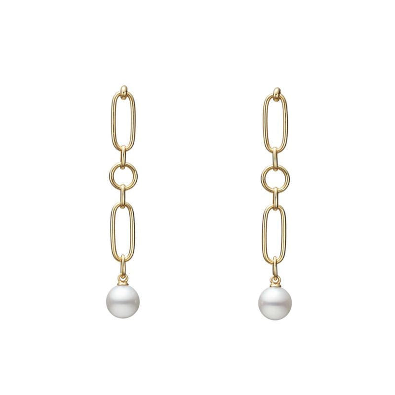 Mikimoto M Code Akoya Cultured Pearl Earrings-Mikimoto M Code Akoya Cultured Pearl Earrings - MEQ10171AXXK
