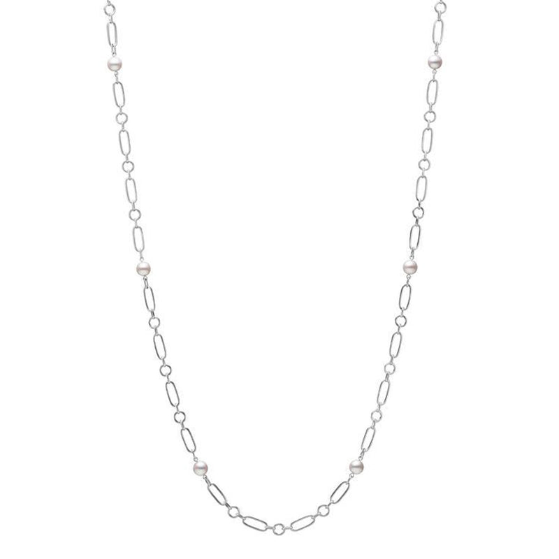 Mikimoto M Code Akoya Cultured Pearl Necklace-Mikimoto M Code Akoya Cultured Pearl Necklace - MPQ10147AXXW
