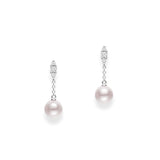 Mikimoto Morning Dew Akoya Cultured Pearl Earrings - 18K White Gold-Mikimoto Morning Dew Akoya Cultured Pearl Earrings - 18K White Gold - MEA10329ADXW