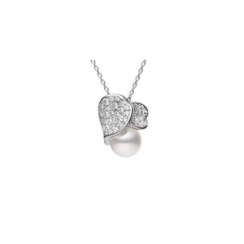 Mikimoto Les Pétales Place Vendôme Akoya Cultured Pearl Necklace-Mikimoto Petal Akoya Cultured Pearl Necklace -