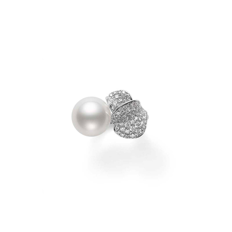 Mikimoto Les Pétales Place Vendôme Akoya Cultured Pearl Ring-Mikimoto Petal Akoya Cultured Pearl Ring - MRQ10054NDXW