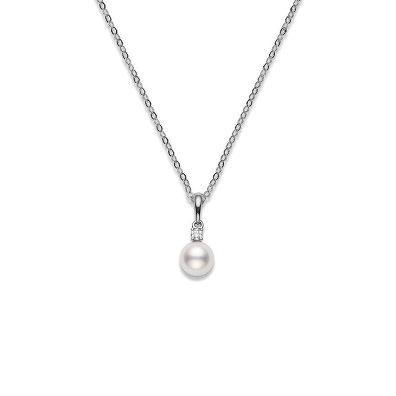 Mikimoto White South Sea Cultured Pearl Necklace-Mikimoto White South Sea Cultured Pearl Necklace - PPS1202NDW