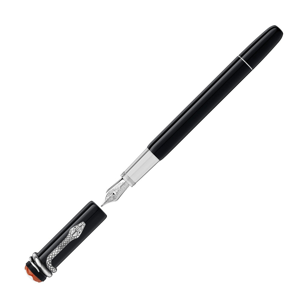 Montblanc Heritage Collection Rouge et Noir Special Edition Fountain Pen-Montblanc Heritage Collection Rouge et Noir Special Edition Fountain Pen -