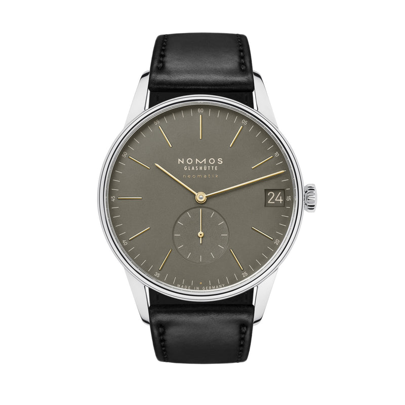 NOMOS Glashütte Tangente Neomatik 41 Date Olive Gold-NOMOS Glashütte Neomatik 41 Date Olive Gold -