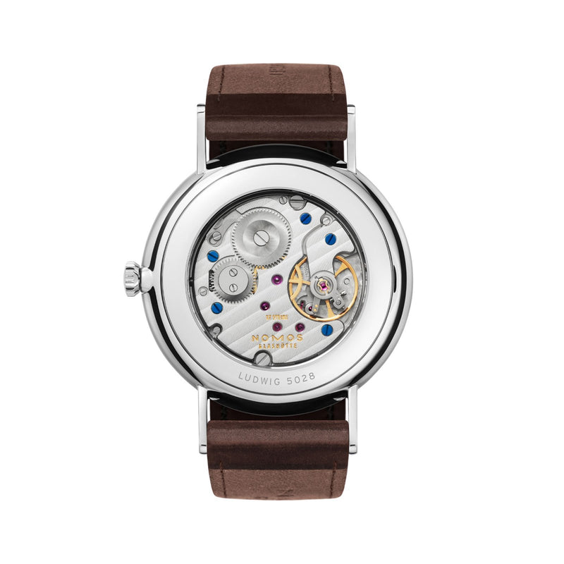 NOMOS Glashütte Ludwig 38 Enamel White-Nomos Ludwig 38 Enamel White -