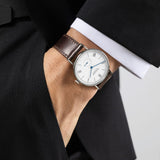 NOMOS Glashütte Ludwig 38 Enamel White-Nomos Ludwig 38 Enamel White -