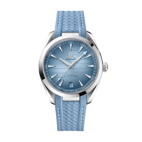 Omega Seamaster 75th Anniversary Aqua Terra 150m 41mm - Summer Blue-Omega Seamaster Aqua Terra 150M Co‑Axial Master Chronometer 41mm - 220.12.41.21.03.008