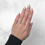 Oval-cut Engagement Ring-Oval-cut Engagement Ring - DRJST02259