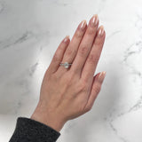 Oval-cut Engagement Ring-Oval-cut Engagement Ring - DRJST02632