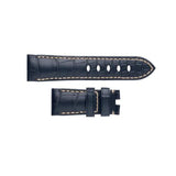 Panerai Alligator Dark Blue Beige 20/18mm-Panerai Alligator Dark Blue Beige 20/18mm - MXE09BNK