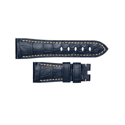 Panerai Alligator Dark Blue Beige 22/18mm QR-Panerai Alligator Dark Blue Beige 22/18mm QR - MXE09BS5
